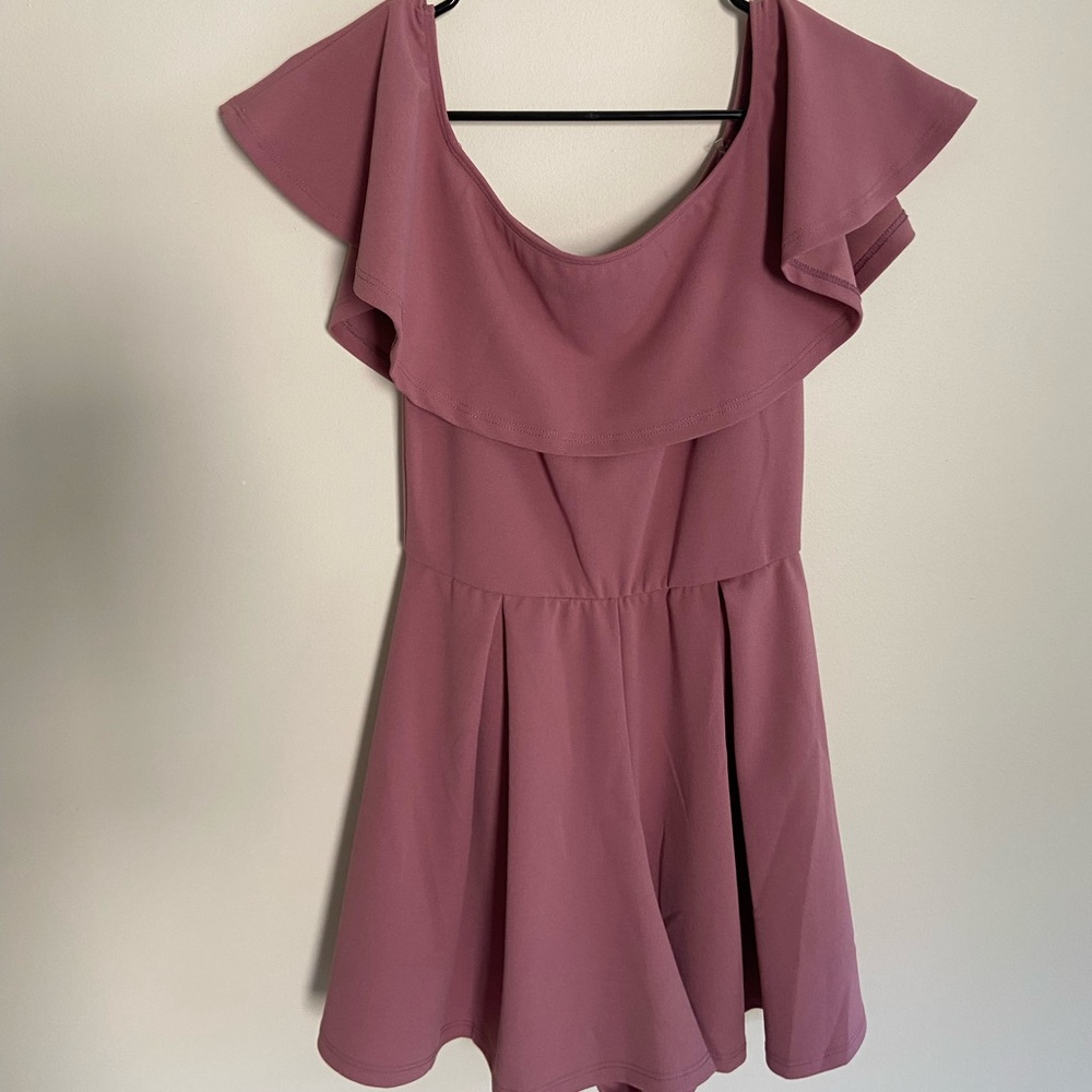 Off the shoulder romper